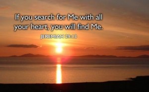seek him